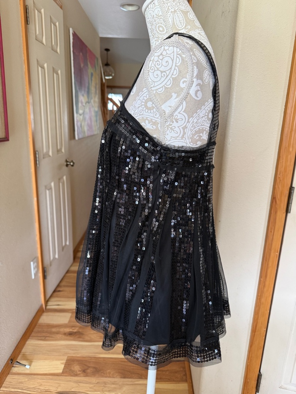 Max Studio sequined top - Picture 3 of 7